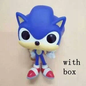 thumbnail image 5 of Nuevos juguetes de vinilo FUNKO POP SUPER SONICs con anillo n.º 283 EMERALD n.º 284 SHADOW n.º 285, modelo de figura de acción coleccionable para regalo de niños, 5 of 5