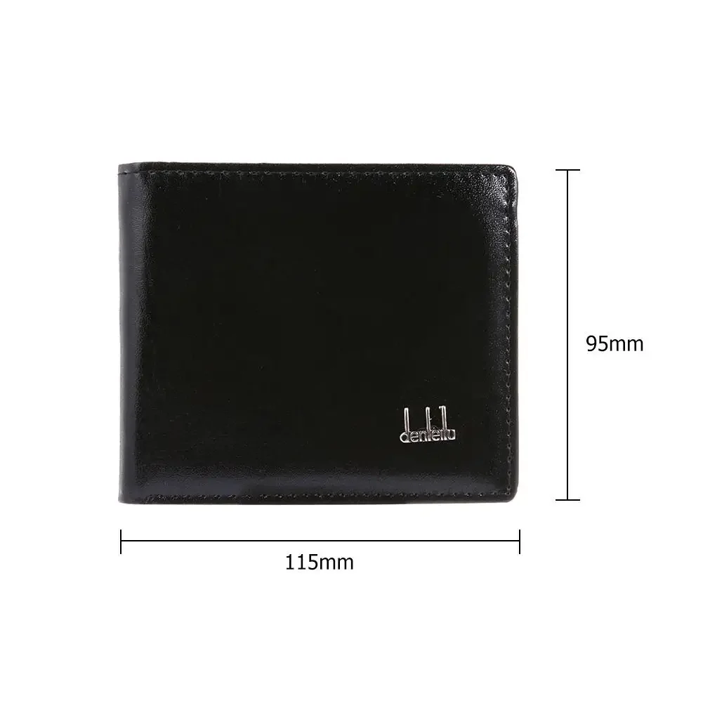 Upscale Upgrade Ultra Thin Mini Wallet Men Women Business PU Leather Small Wallets Coin Purse Credit Card Holder Wallets