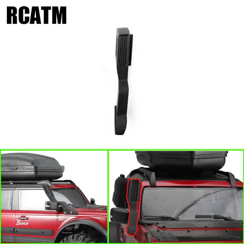 Trx4-M Accessori Nylon Wading Gola Alta Presa D'Aria Per 1/18 Rc Crawler Car Traxxas Trx4-M Bronco Upgrade Parts