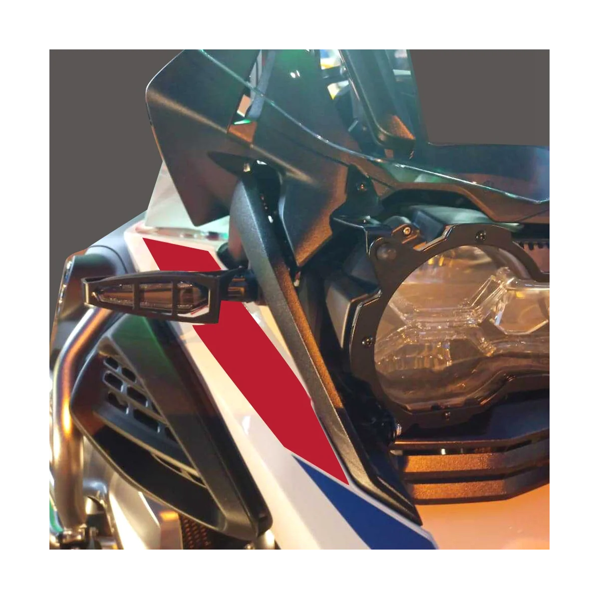 전면 LED 방향 지시등, BMW R1250GS S1000XR F900R 용 점멸등, 오토바이 액세서리