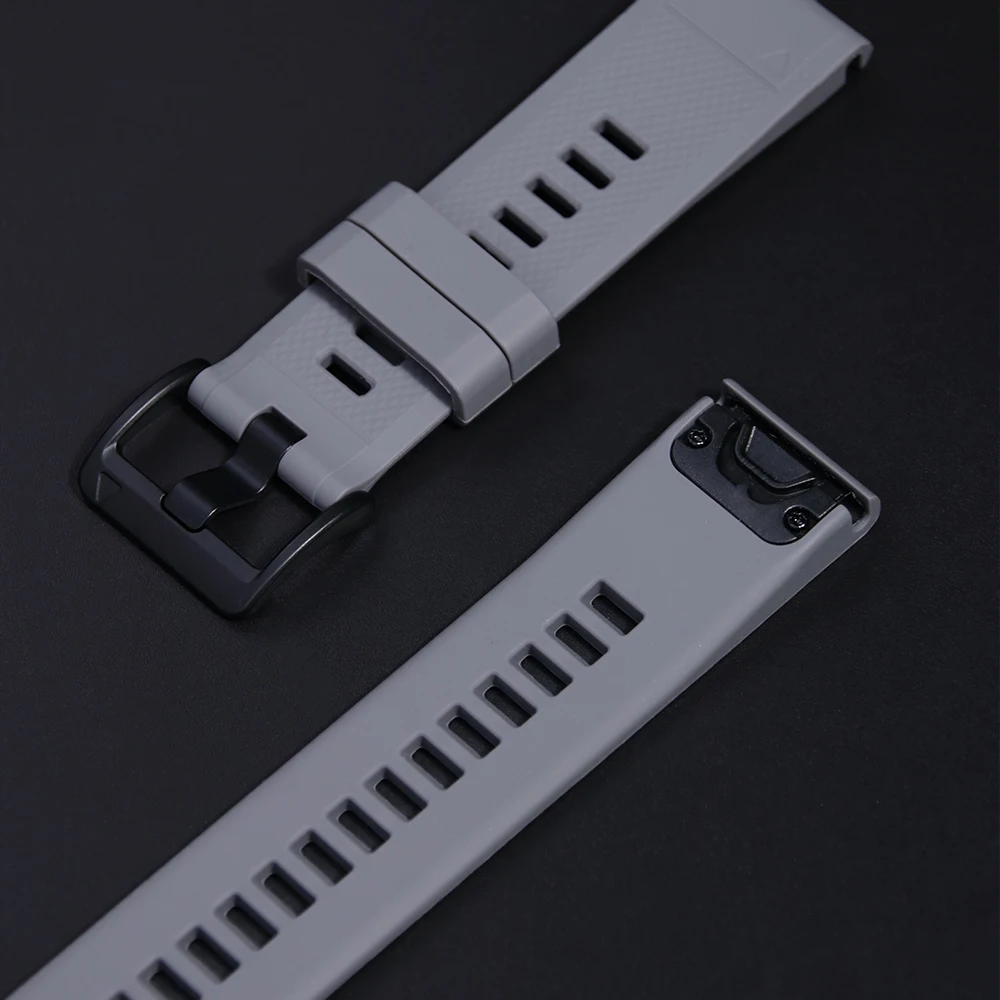 QuickFit Sports Silicone Watch Band - Enhanced Comfort and Durability for Active Lifestyles