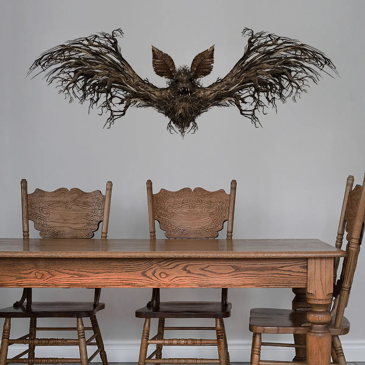 

Halloween Horror Bat Wallpaper, Personalized Window Sticker, Wall Decoration