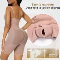 Body gainant une pièce pour femme, effet ventre plat, serre-taille, amincissant, sans couture, sous-vêtement liftant 4