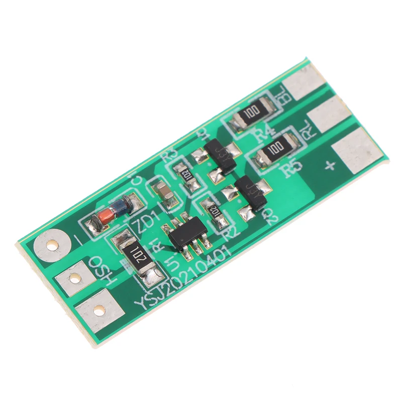 1PCS 3-12V LED 깜박이는 빛 모듈 자동차 모델 전기 자동차 안전 조명을위한 빨간색과 파란색 2 색 쌍