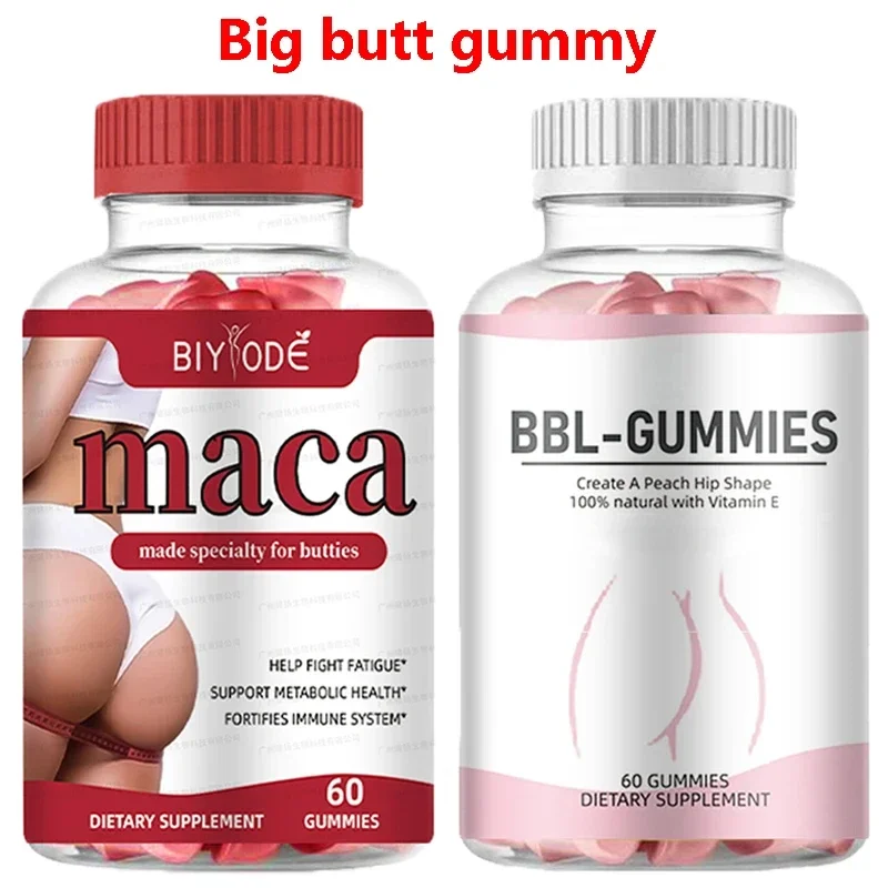 

Жевательные резинки MACA + жевательные резинки BBL создают 100% натуральную форму персика