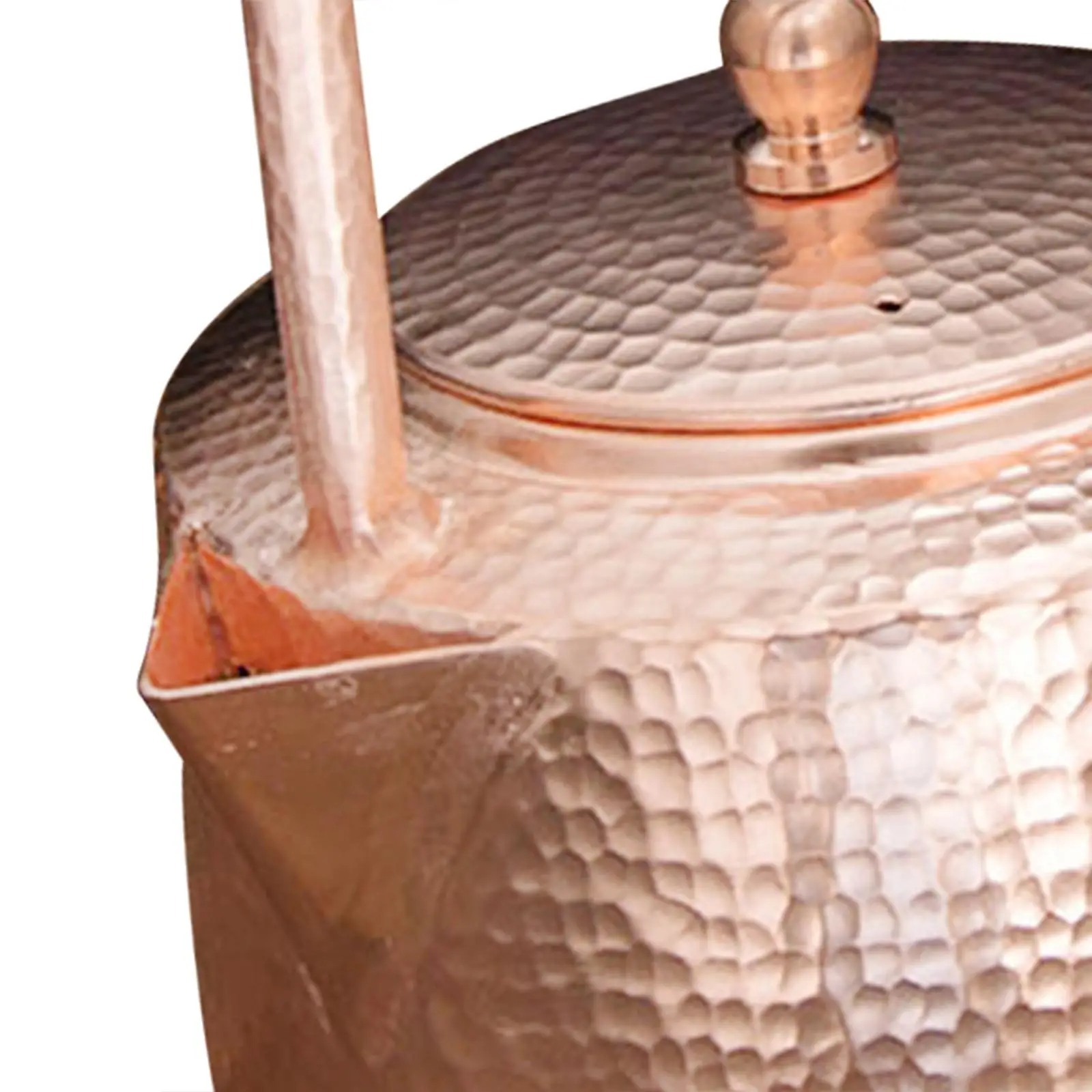 1.2 Liter Solid Copper Tea Pot Kettle 5.5x7.4inch Traditional for Gas Electric 1.2 Liter Solid Copper Tea Pot Kettle 5.5x7.4inch Traditional for Gas Electric