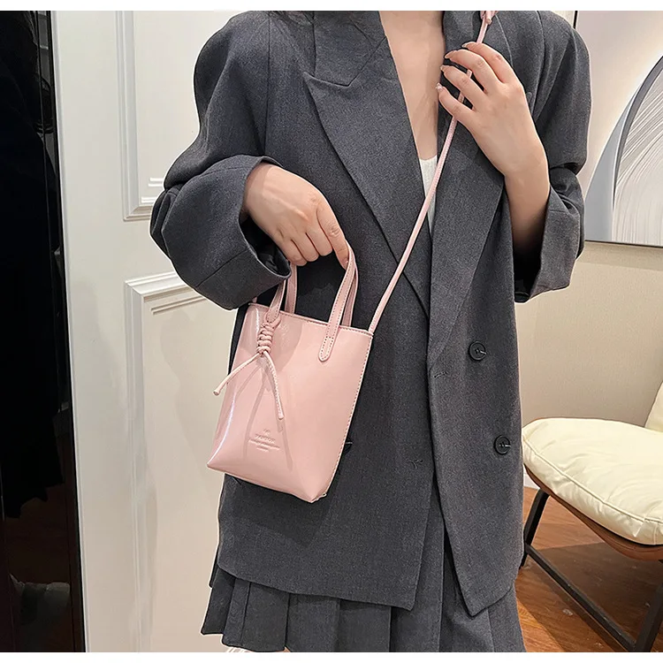 Mini Crossbody Bag - PU Leather Luxury Shoulder Handbag for Women 2024