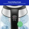 NEW Electric Kettle with Temperature Control, 5 Presets LED Indicator Lights, Removable Tea Infuser 360° Swivel Base, 4