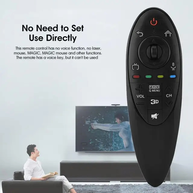 Mando a distancia para televisor LG, Control remoto dinámico 3D de  reemplazo, Color negro, para AN-MR500g Magic TV - AliExpress