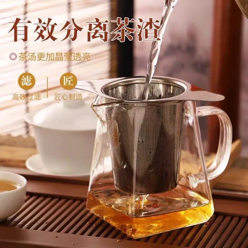 Tea Infuser Teapot Tray Spice Tea Strainer Stainless Steel Coffee Filter Teaware Accessories Kitchen Tools Infusers Leak tea infuser tea strainer tea filter coffee maker filter