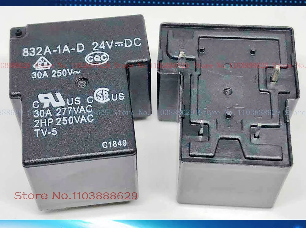 30A 832A-1A-C/F/D/S/BH 12V/24V/48VDC T90A4