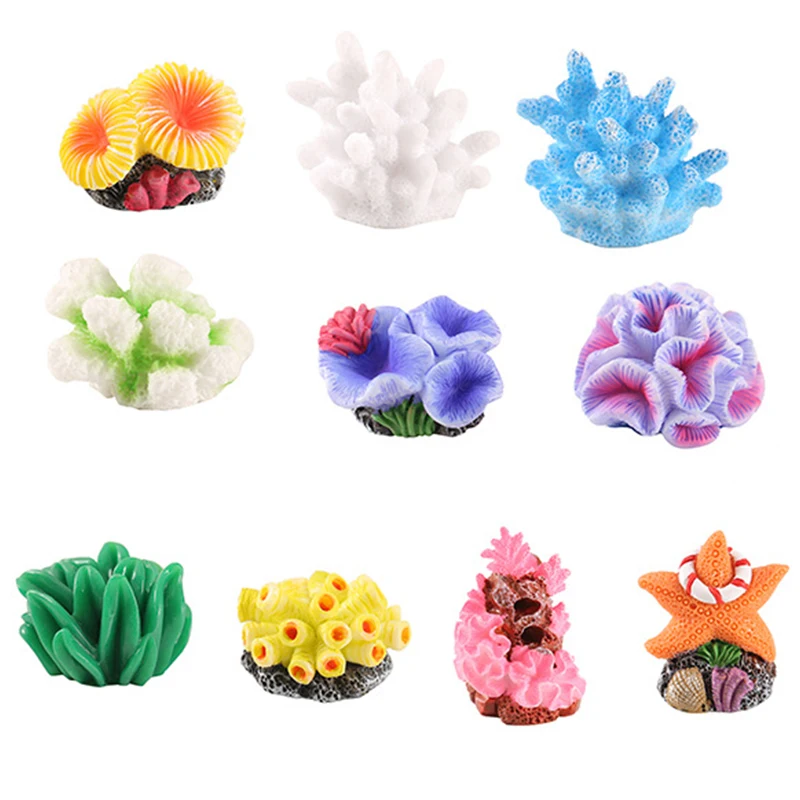 Aquarium Fish Tank Landscaping Decoration Resin Simulation Starfish Micro Landscape Small Ornaments Aquarium FishTank Decoration