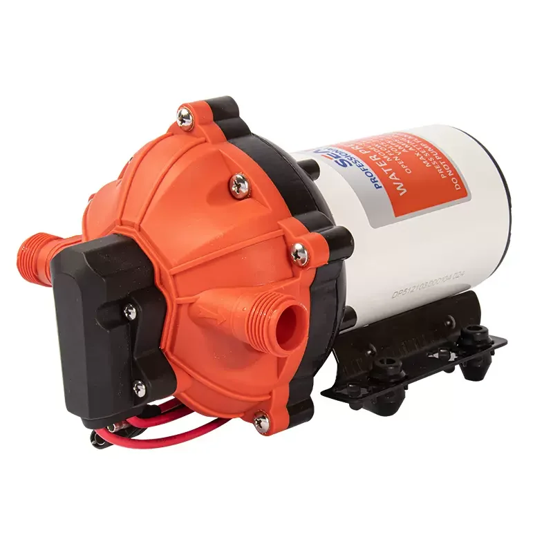 SEAFLO 55 Series Diaphragm Water Pump Self-priming Pump 24 Volts 5.0GPM 60PSI Yacht Boat RV DC Electric Water Pump Booster Pump