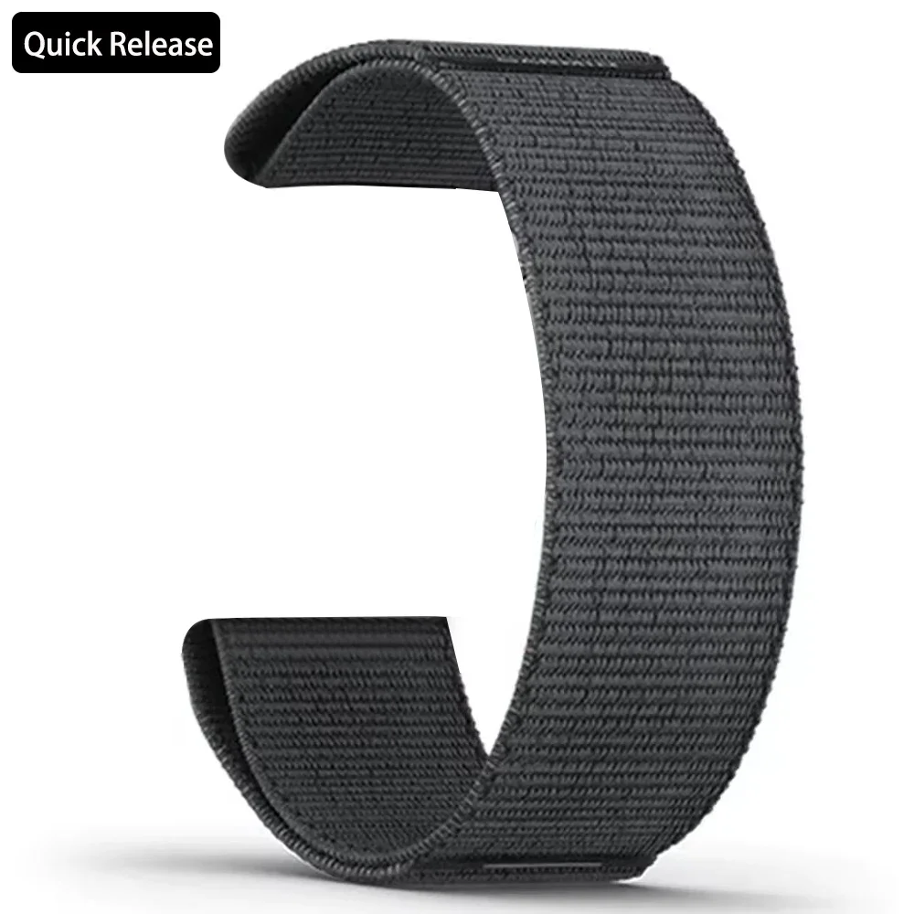 Premium Nylon Quick Adjustable Watch Strap – QuickFit 22mm/26mm
