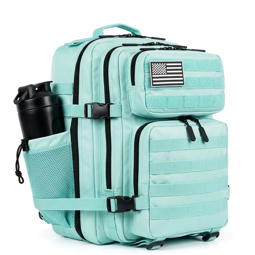 Tactical Backpack 35L Tactical Backpack for Women Men Molle Outdoor Travel Camping Hiking Bag Sports Weekend Athlete Gym Rucksack Dual Cup Holders