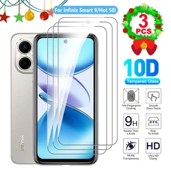 3 - Pack Premium Tempered Glass Screen Protectors for 3Pcs (For Hot 50 5G)
