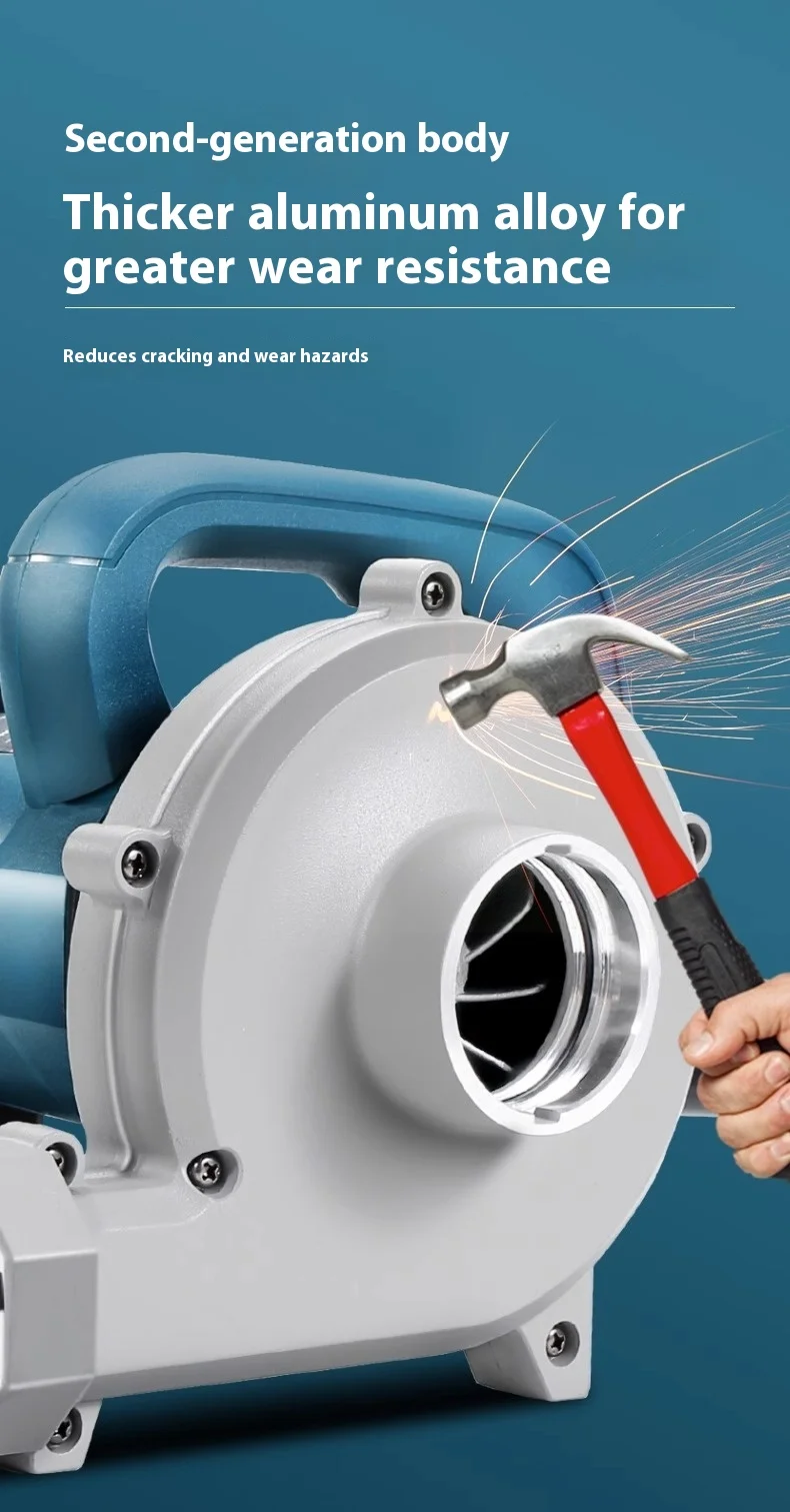 4980W Industrial Grade Vacuum Cleaner Dust Collector Dust Blower For Electric C