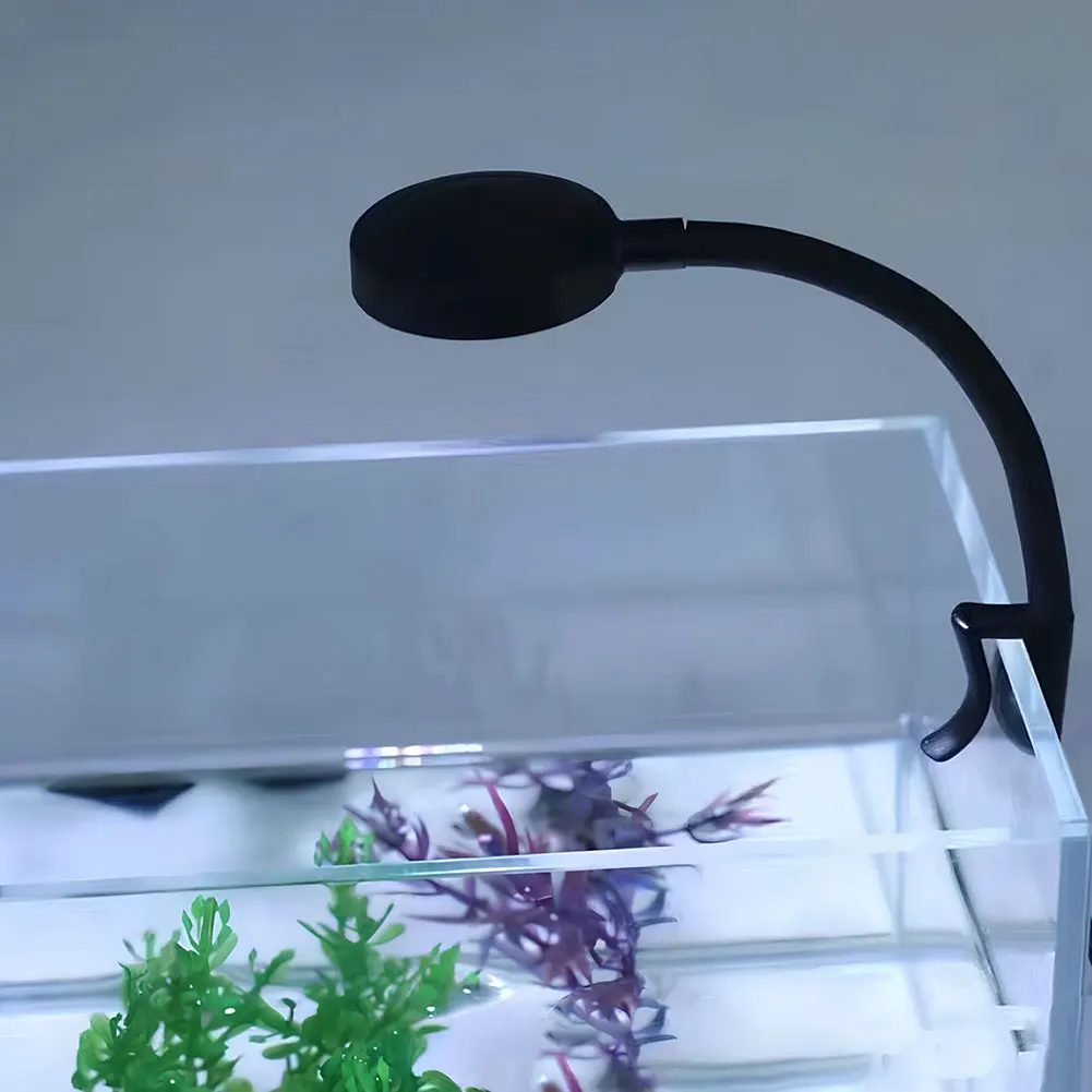 Clip-on 6-Row Led Aquascaping Lamp USB Waterproof Plant Growth Light Aquarium Landscaping Light Small Aquarium Accessories