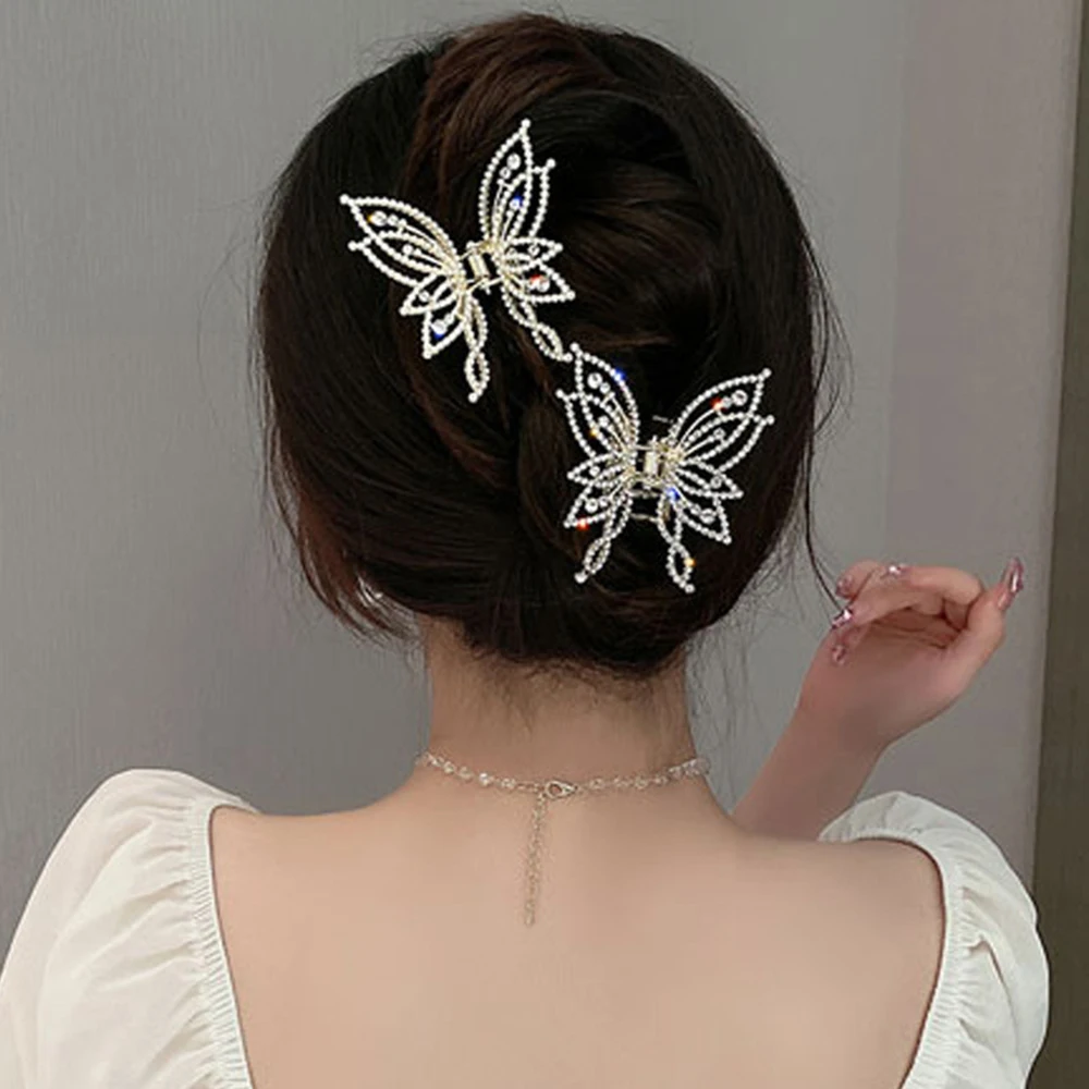 Butterfly Iridescent Claw Clip – Beginning Boutique