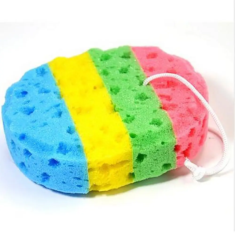 

Bath Sponge for Body Scrub Exfoliating Brushes Body Treatment Peeling Skin Scrubber Bast Wisp Washclothes Skin Care Colorful