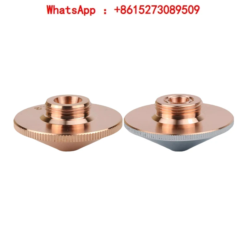 

Лазерная насадка Jiaqiang с внешним диаметром 32 мм, насадка для лазерной резки из фиолетовой меди, аксессуары для режущей головки Raytools