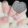 1Pc 3D Silicone Nail Pressing Mold DIY Nail Beauty Charm Reusable Fashion Versatile Bow Love Kawaii Small Fish Nail Art 1