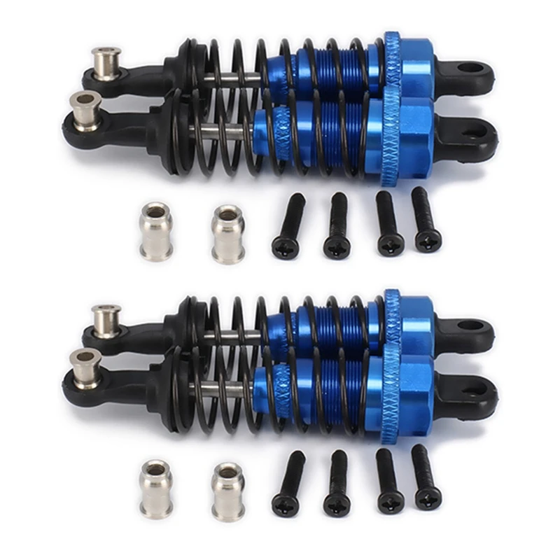 

4 Pcs Oil Adjustable 65Mm Shock Absorber Damper For Rc Car 1/18 Wltoys A959 A969 A979 K929 Hpi Hsp Traxxas Losi Tamiya