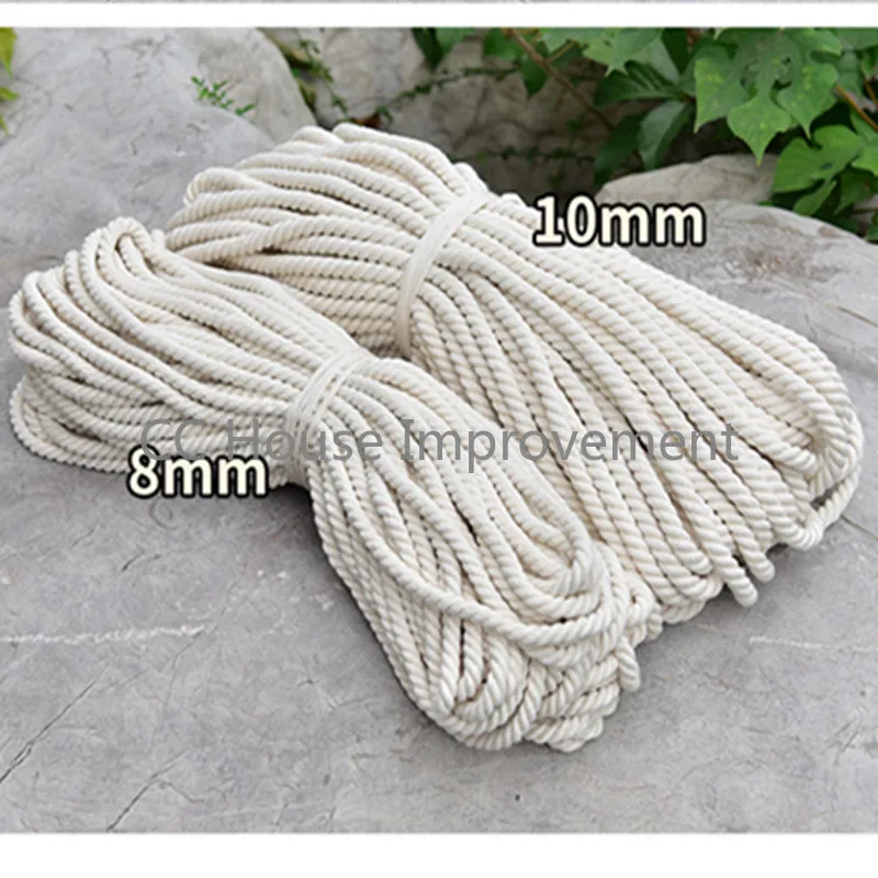 Macrame Twisted String Cotton Cord for DIY Home Wedding
