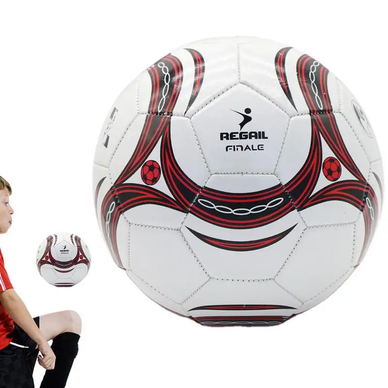 

Machine-Stitched Football Kids Competition Soccer Balls Waterproof Anti-Pressure Standard Size 5 Training Sports Gift For Kids