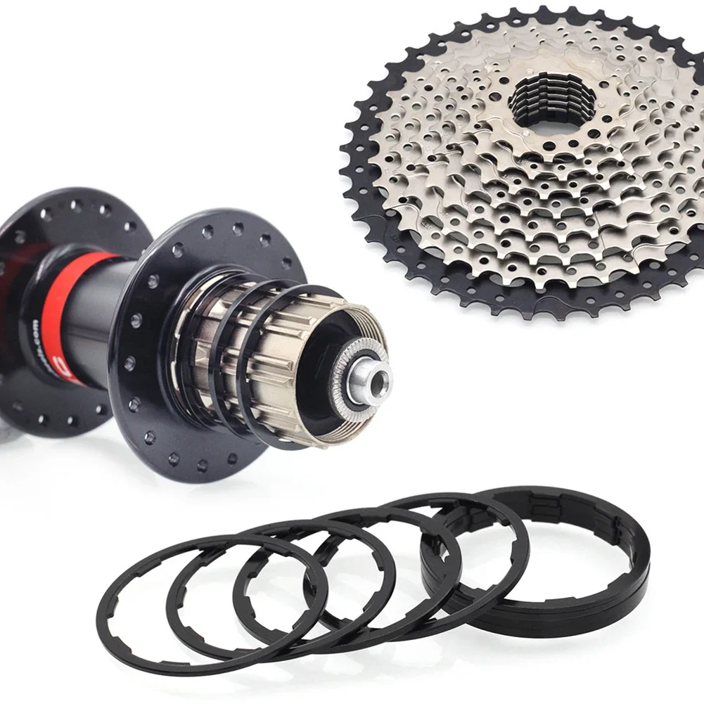 Bicycle Cassette 3pcs 1/1.5/2/1.85/2.18/2.35mm Flywheel Cassette Gasket Spacer