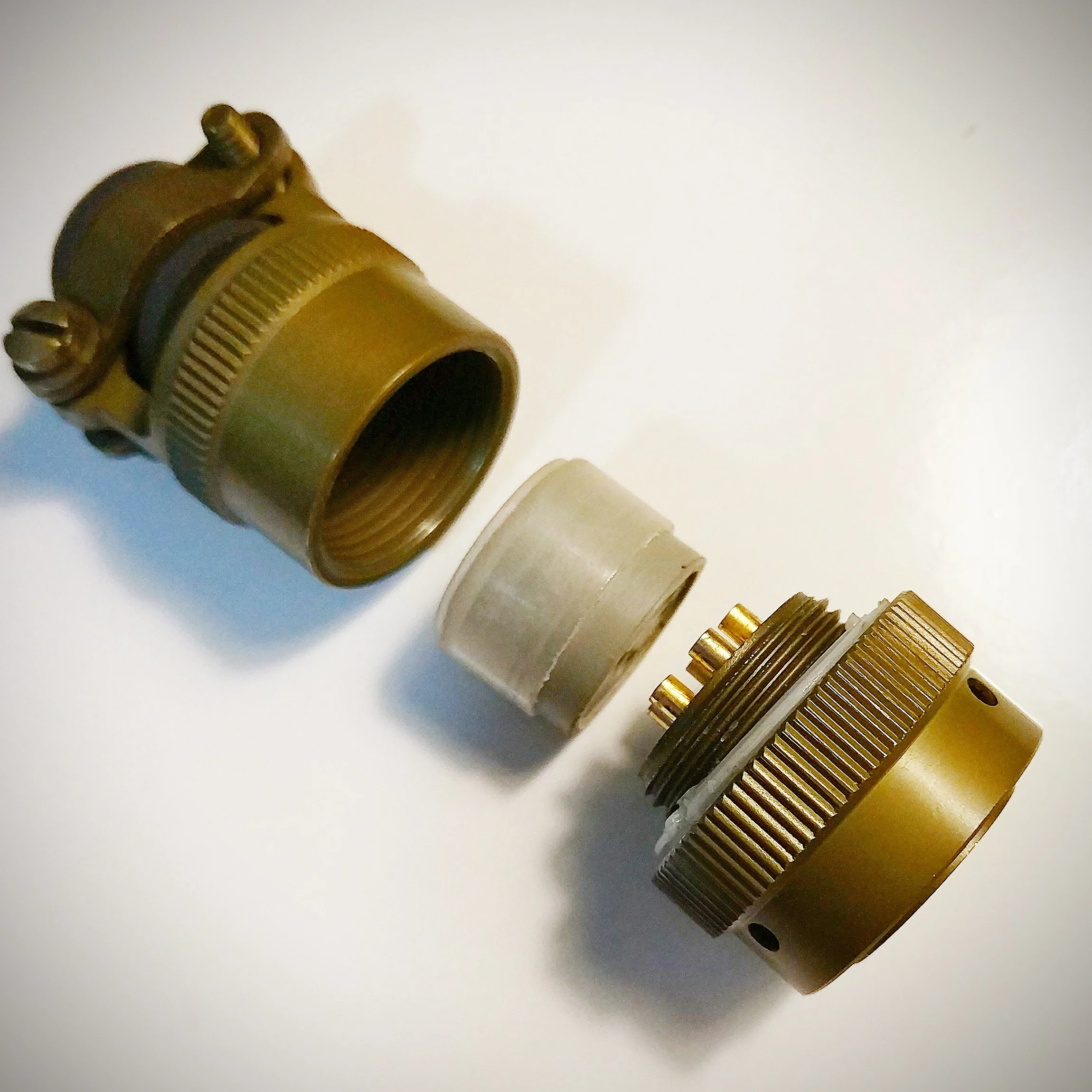 

MS26482 Series Aviation Plug MS3116F14-12S, 12 Core, Bayonet Fast Connection