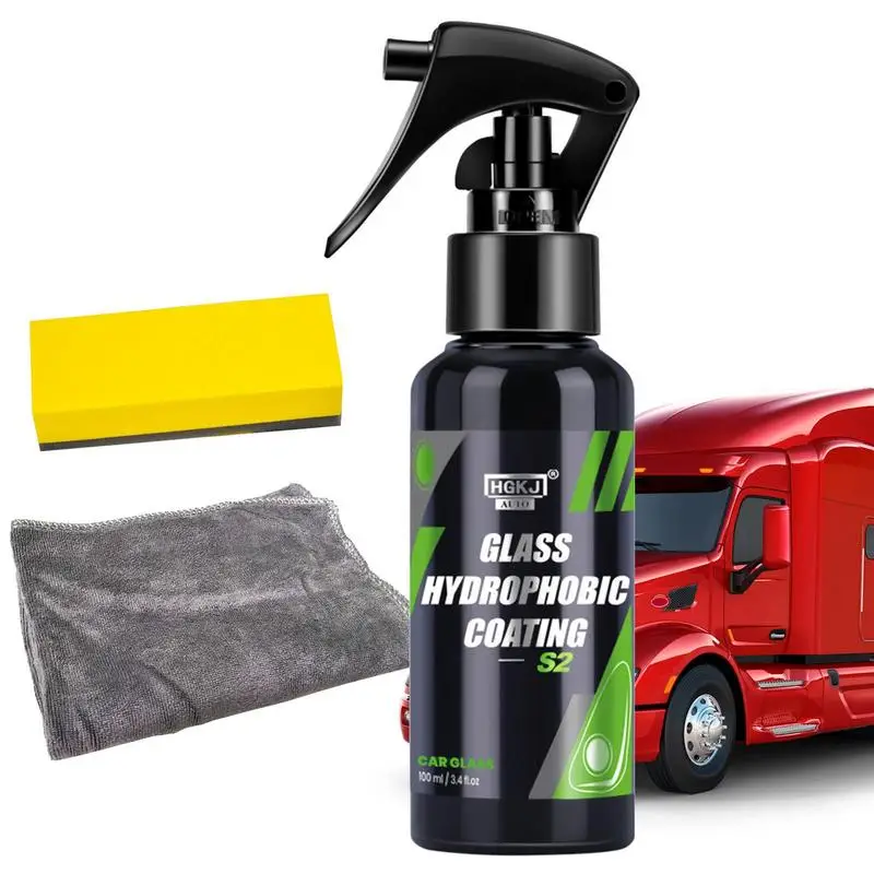 Car Rainproof Spray Car Glass Waterproof Anti-Fogging Coating Agent Car Windshield Rain Resistant Spray For Windows Windshields