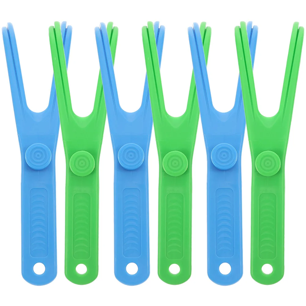 

6 шт., многоразовые палочки для чистки зубов