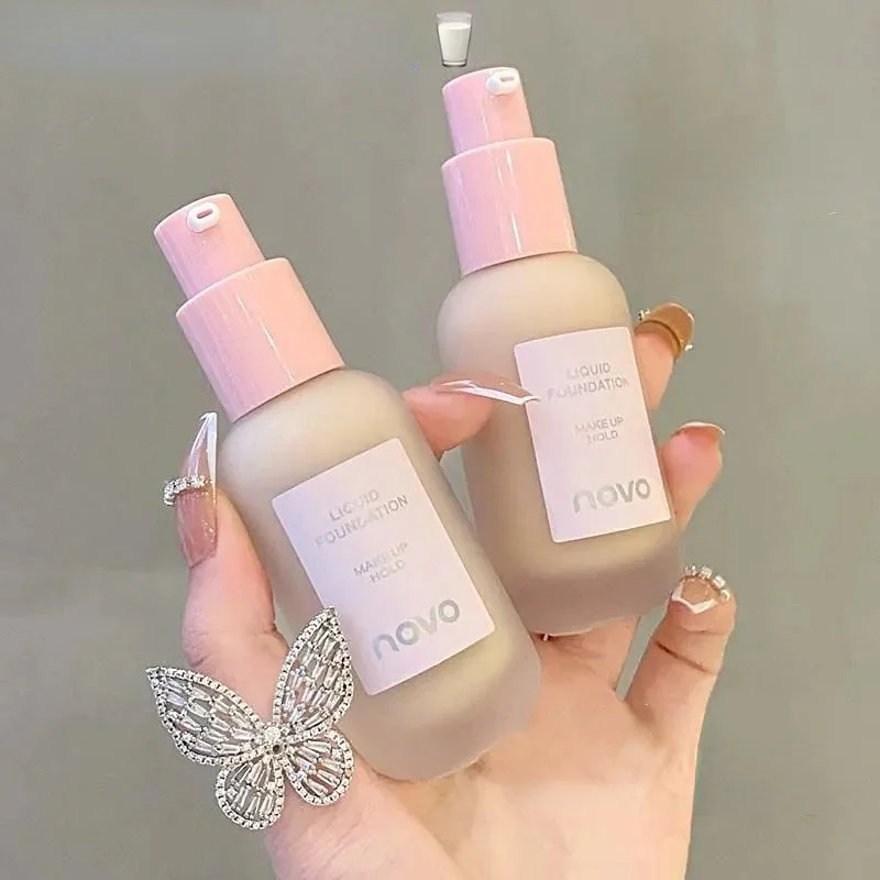 

Silky Soft Foundation Concealer Nude Makeup Lasting Non-Removing Makeup Oil Control Moisturizing Waterproof Face Makeup Makeup