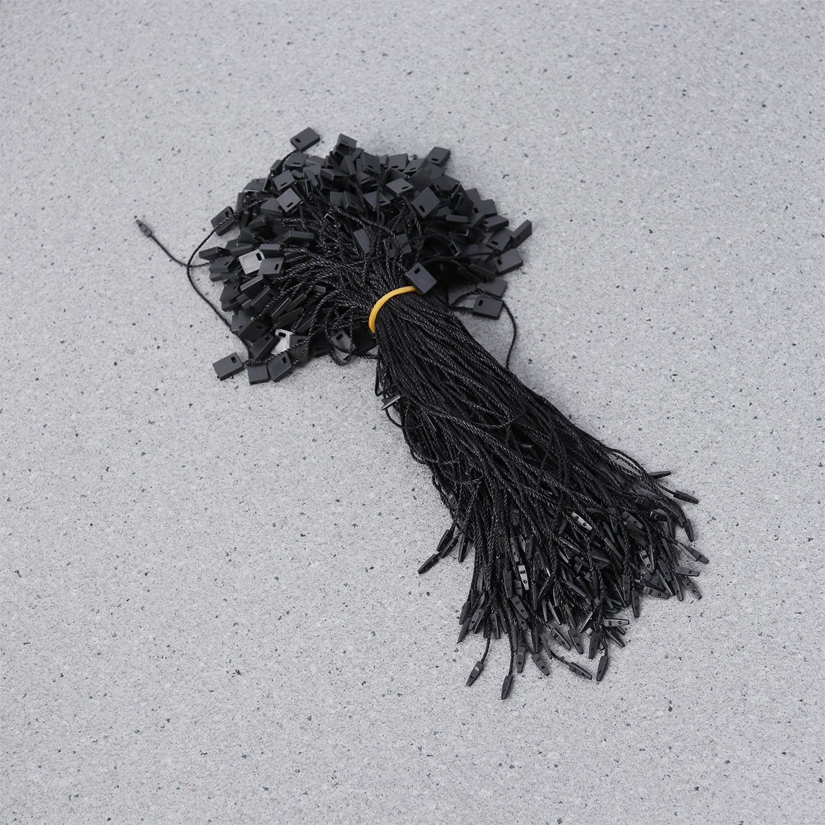 

950 PCS Tag Display Line Tags for Clothing Black Zip Ties Pie Universal Ll with