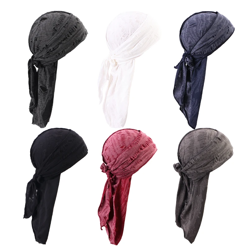 New Men Punk Style Cotton Durag | Du-Rag | Headband