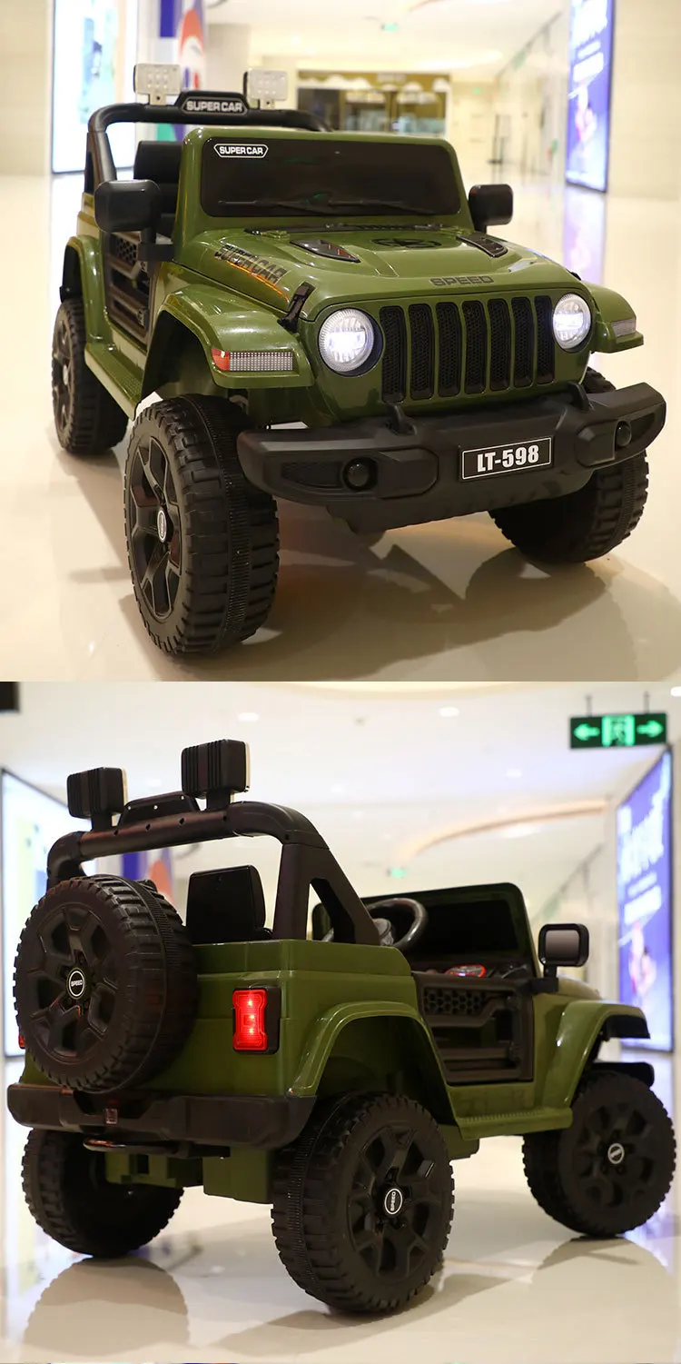 Kids Ride On Car Kids Jeep Wn-159 Rubber Wheel 2Xbattery 2Xmotor