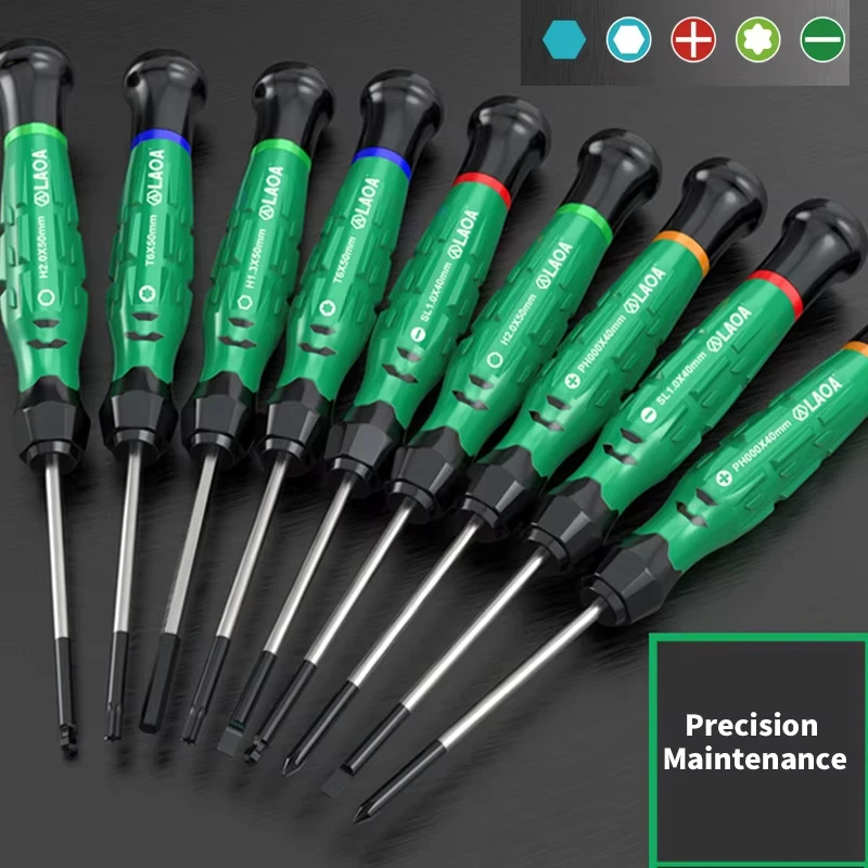 Mini Slotted Screwdriver SL1.0-4.0 Phillips Screwdrivers Torx Precise Screwdriver T5-T20 1pc