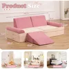 Kids Couch, Play Couch Sofa for Kids Imaginative Furniture Play Set for Creative Kids, Couch Sofa Foam Play Couch Indoor Outdoor 5