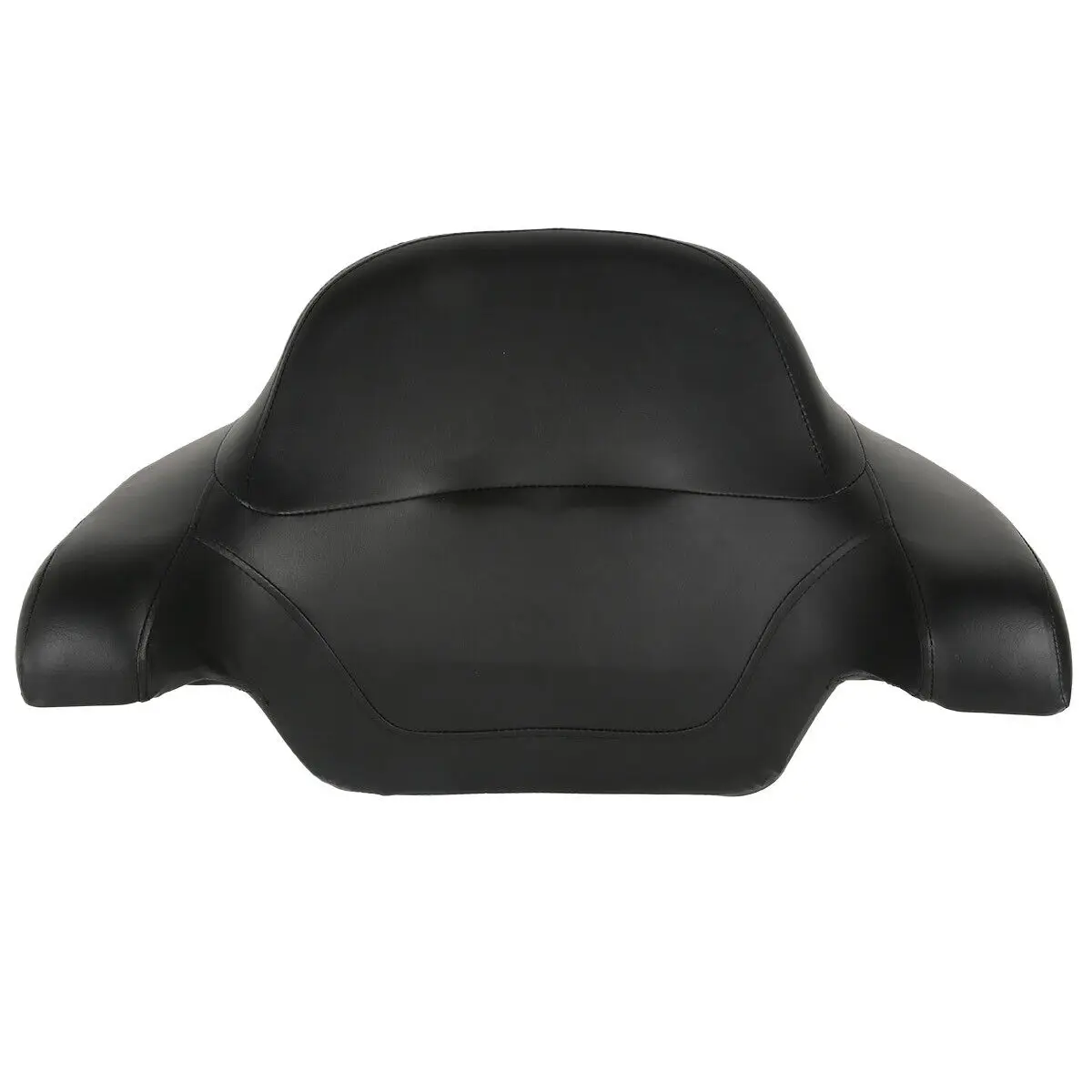 Motorcycle Chopped Pack Trunk W/ Black Latch Backrest For Harley Tour Pak Touring Road King Street Glide Road Glide FLTRX 14-22