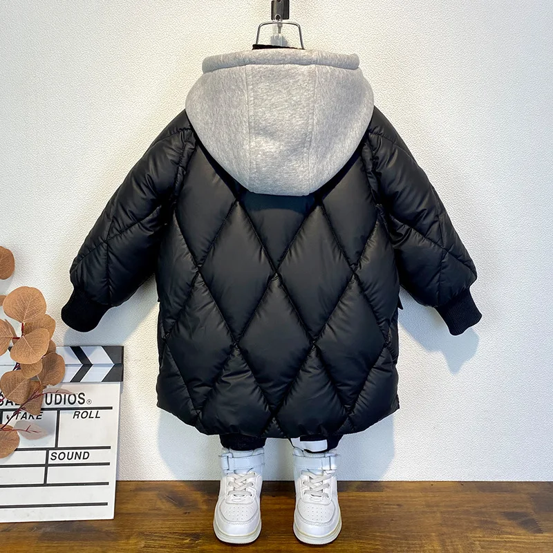 Children Winter Down Jacket Boy toddler girl clothes Thick Warm Hooded Coat Kids Parka spring Teen clothing Outerwear snowsuit down jacket children jackets