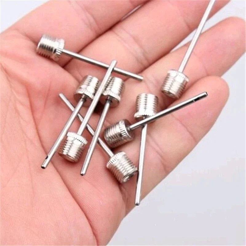 Inflating Needle Pin Nozzle Basketball Football Soccer Ball air Pump Parts 10pcs ball inflating needle,ball inflating nozzle