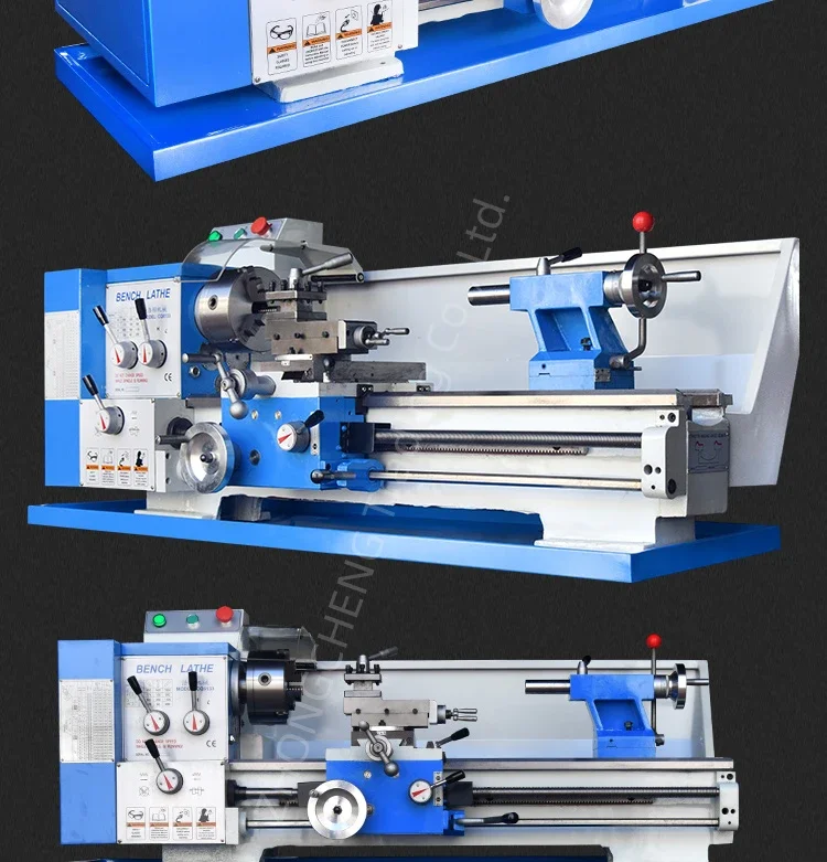 New Electric High-power Household Metal Lathe CQ6133 Desktop Lathe Small Process