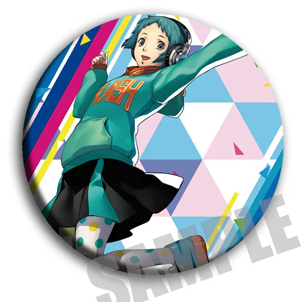 PERSONA3 anime badges Ryuji Sakamoto Anne Takamaki 58mm Brooch Icons -  AliExpress