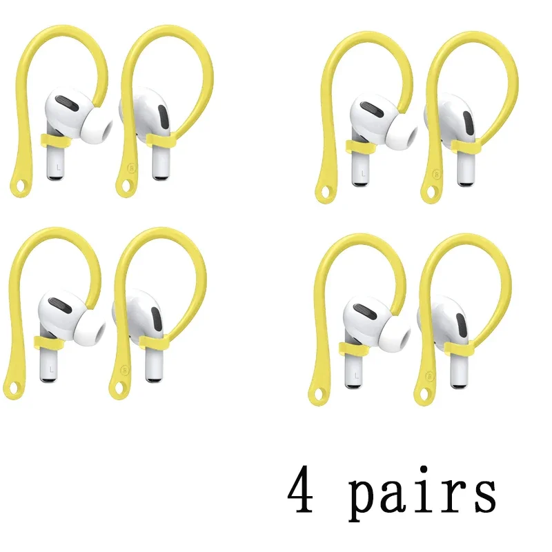 Ergonomic Anti-Slip Ear Hooks for Earbuds (1/2/4 Pairs)