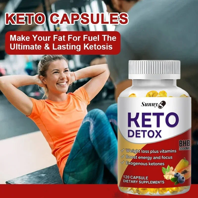 Ketogenic Capsules-Help Control Appetite, Burn Fat, Metabolize Fat, Inhibit Fat Accumulation, Promote Digestion and Detox