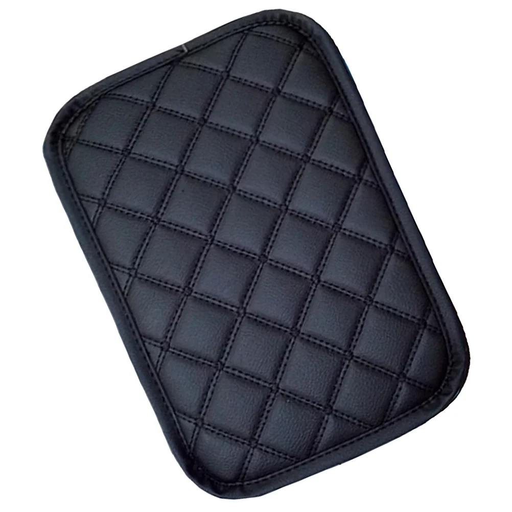 

Universal Car Armrest Box Pad Thicken Car Armrest Mat Armrest Console Box Pad Auto Arm Rest Seat Box Padding (Black