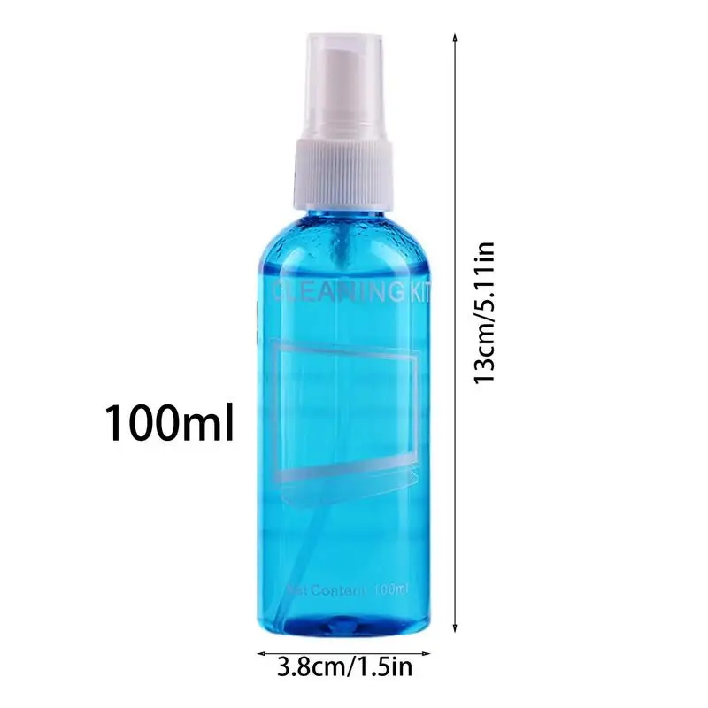 Screen Cleaning Spray Set 3 In1 Screen Cleaning Suits Kit With Brush For TV LED PC Monitor Laptop Tablet Keyboard Cleaner 6