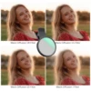 K&F Concept 52mm 1/4 Black Pro Mist Phone Filter Clip on Diffusion Antireflective Coating Filter iPhone Mobile Smart Phone 2