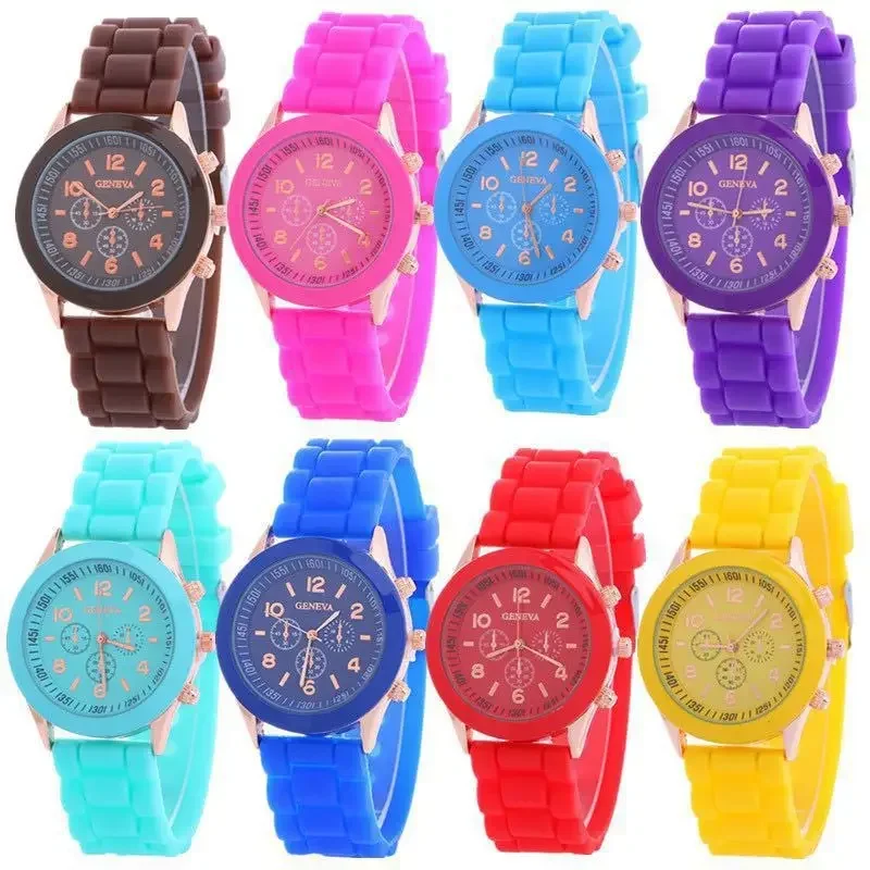 Women's Watch Silicone Strap Quartz for Female